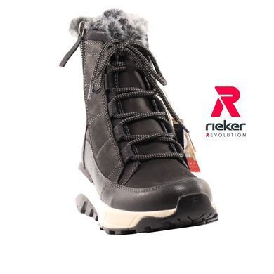 Фотографія 2 Жіночі зимові черевики RIEKER W0071-00 black