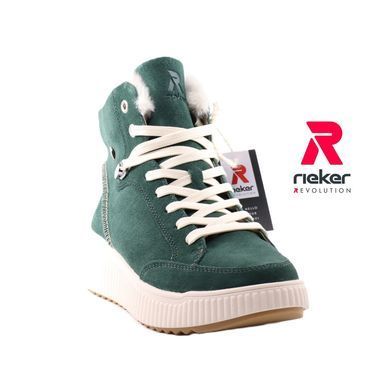 Фотографія 2 Жіночі осінні черевики RIEKER W1771-54 green