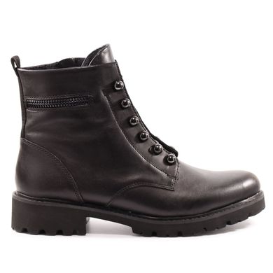 Фотографія 1 жіночі осінні черевики REMONTE (Rieker) D8670-01 black