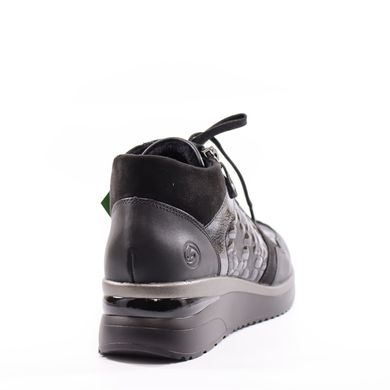 Фотографія 6 жіночі осінні черевики REMONTE (Rieker) D2470-03 black