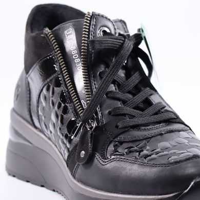Фотография 3 женские осенние ботинки REMONTE (Rieker) D2470-03 black