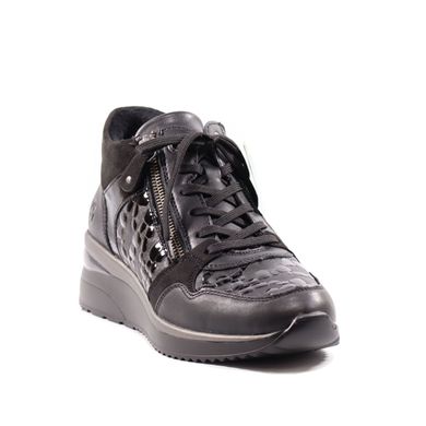 Фотографія 2 жіночі осінні черевики REMONTE (Rieker) D2470-03 black