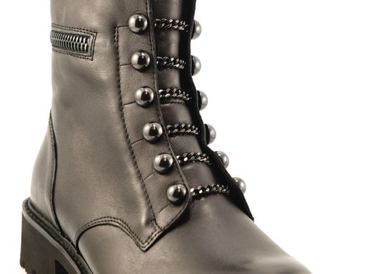 Фотография 3 женские осенние ботинки REMONTE (Rieker) D8670-01 black