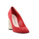 женские туфли на высоком каблуке BRAVO MODA 1738 read samsz+brokat фото 2 mini