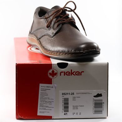 Фотографія 7 Чоловічі туфлі RIEKER 05211-25 brown