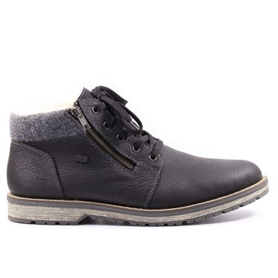 Фотография 1 зимние мужские ботинки RIEKER 39201-02 black