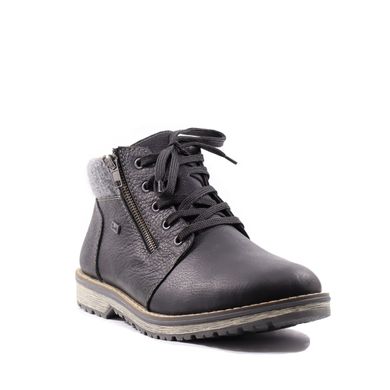 Фотография 2 зимние мужские ботинки RIEKER 39201-02 black