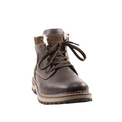 Фотография 2 зимние мужские ботинки RIEKER F3842-25 brown