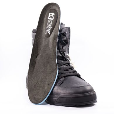 Фотография 4 зимние мужские ботинки RIEKER U0071-01 black