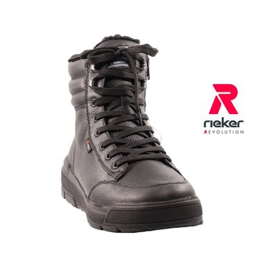 Фотография 2 зимние мужские ботинки RIEKER U0071-01 black