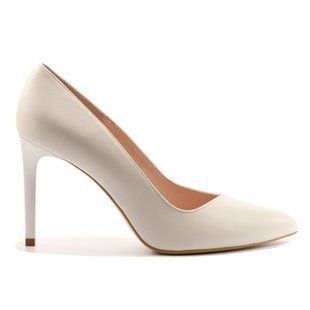Фотография 1 Женские туфли на высоком каблуке шпильке BRAVO MODA 1370 white skora
