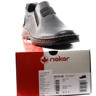 Фотография 7 Мужские туфли RIEKER 05370-00 black