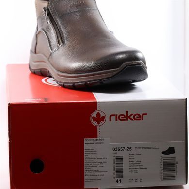 Фотография 8 Зимние мужские ботинки RIEKER 03657-25 brown