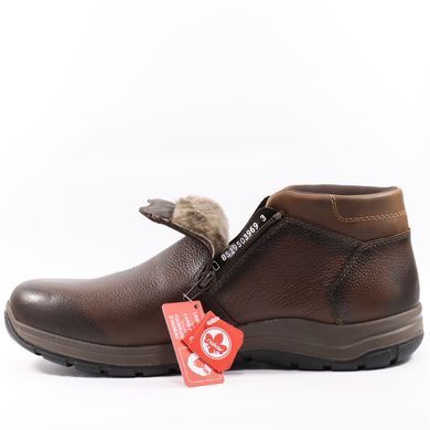 Фотография 4 Зимние мужские ботинки RIEKER 03657-25 brown