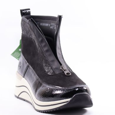 Фотография 4 женские осенние ботинки REMONTE (Rieker) D0T71-01 black