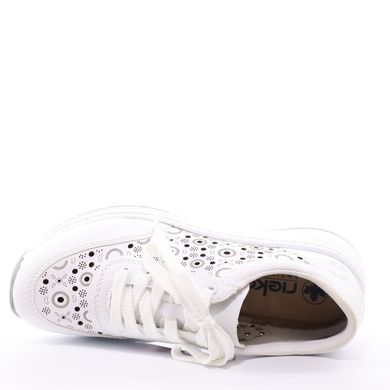 Фотографія 5 кросівки жіночі RIEKER N6506-80 white