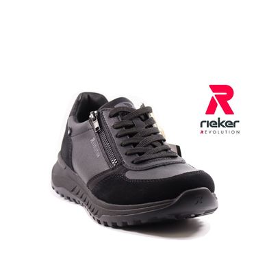 Фотографія 2 кросівки чоловічі RIEKER U0101-00 black