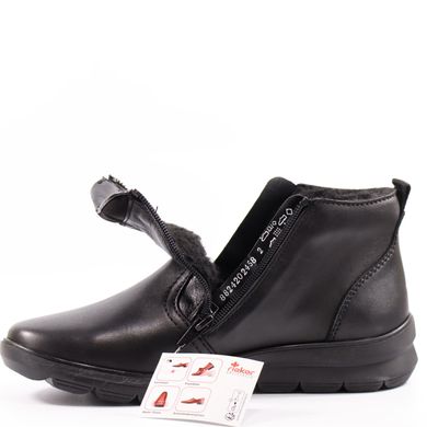 Фотография 5 женские зимние ботинки RIEKER Z0060-00 black