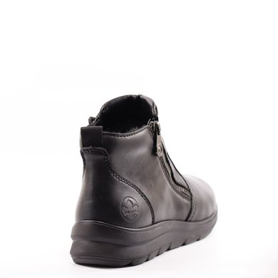 Фотографія 6 жіночі зимові черевики RIEKER Z0060-00 black