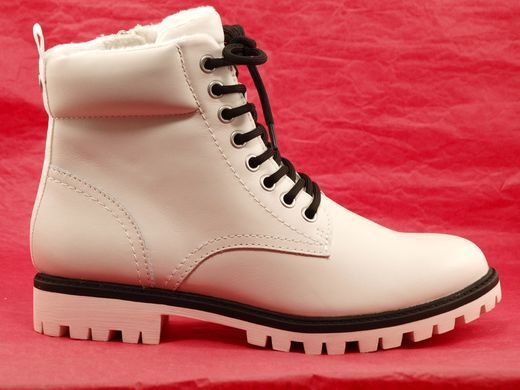 Фотография 2 Женские осенние ботинки TAMARIS 1-25272-25 white/black