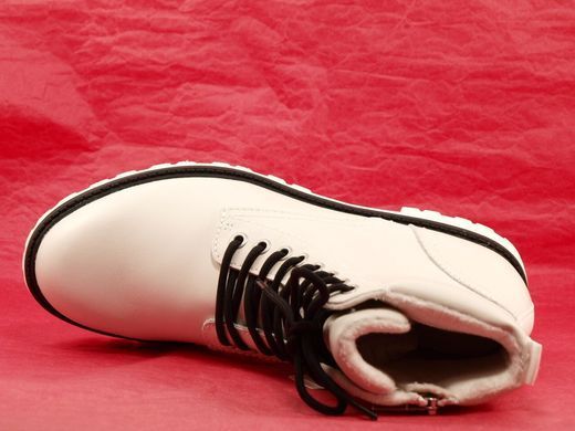 Фотография 6 Женские осенние ботинки TAMARIS 1-25272-25 white/black