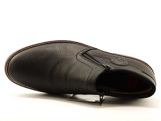 Фотография 5 зимние мужские ботинки RIEKER 15399-00 black