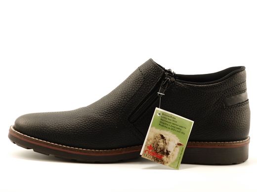 Фотография 3 зимние мужские ботинки RIEKER 15399-00 black