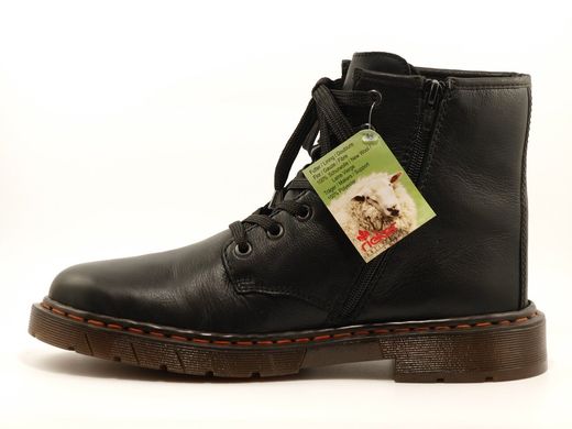 Фотография 3 зимние мужские ботинки RIEKER 32601-01 black