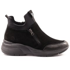 Фотографія 1 жіночі осінні черевики REMONTE (Rieker) D6676-03 black