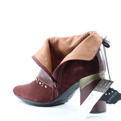 Фотография 4 Женские осенние ботинки HISPANITAS HI87587 merlot