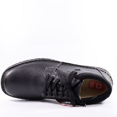 Фотография 5 зимние мужские ботинки RIEKER 05102-00 black