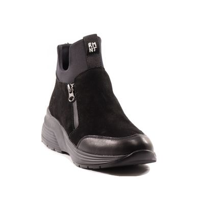 Фотографія 2 жіночі осінні черевики REMONTE (Rieker) D6676-03 black