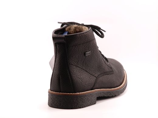 Фотография 4 зимние мужские ботинки RIEKER 33641-00 black