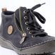 Жіночі осінні черевики RIEKER 52514-00 black фото 3 mini