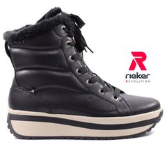 Фотографія 1 жіночі зимові черевики RIEKER W0963-01 black