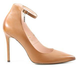 Фотография 1 Женские туфли на высоком каблуке шпильке BRAVO MODA 1757 camel skora