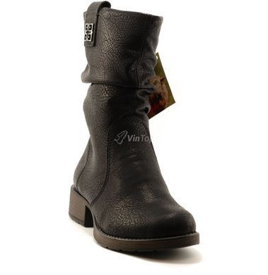 Фотография 2 Зимние женские полусапоги RIEKER Z9583-00 black