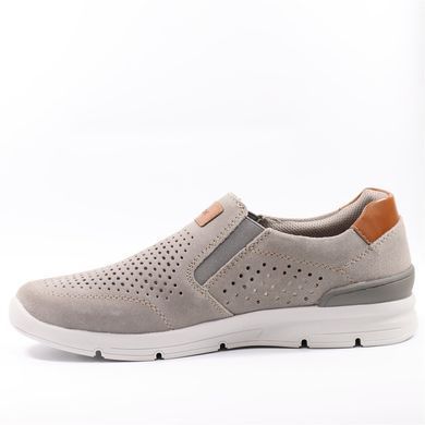 Фотография 3 Мужские летние туфли с перфорацией RIEKER 16458-42 grey