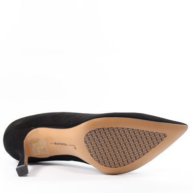 Фотография 6 Женские туфли на среднем каблуке BRAVO MODA 0126 Czarny Zamsz