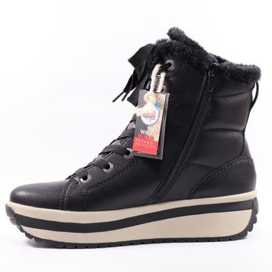 Фотография 4 Женские зимние ботинки RIEKER W0963-01 black