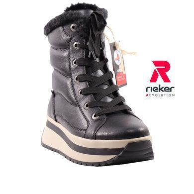 Фотография 2 Женские зимние ботинки RIEKER W0963-01 black