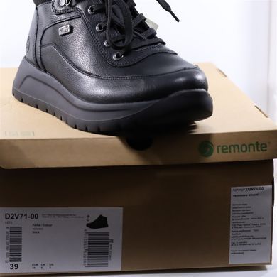 Фотографія 8 Жіночі осінні черевики REMONTE (by Rieker) D2V71-00 black