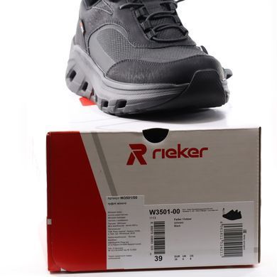 Фотографія 8 Кросівки жіночі RIEKER W3501-00 black