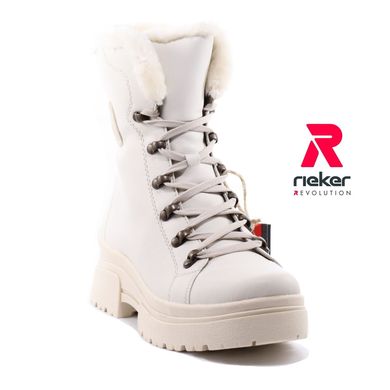 Фотографія 2 жіночі зимові черевики RIEKER W0372-80 white