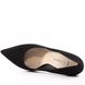 жіночі туфлі на середньому підборі BRAVO MODA 0126 Czarny Zamsz фото 5 mini