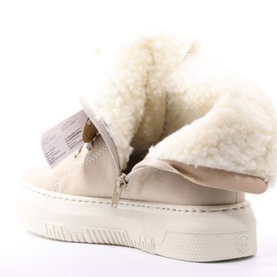 Фотография 4 Зимние женские полусапоги RIEKER M1980-62 beige