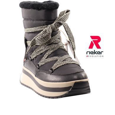 Фотография 2 Женские зимние ботинки RIEKER W0971-00 black
