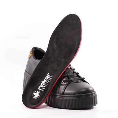 Фотографія 3 Жіночі кеди RIEKER N2555-01 black