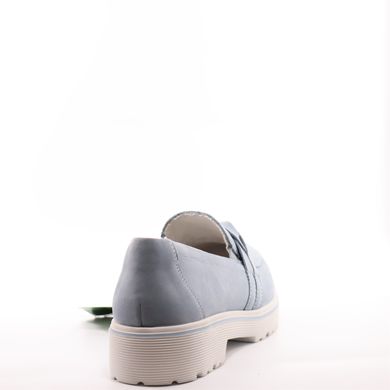 Фотографія 5 жіночі туфлі лофери REMONTE (Rieker) D1H01-12 blue