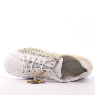 Фотографія 6 туфлі жіночі RIEKER L7465-91 white